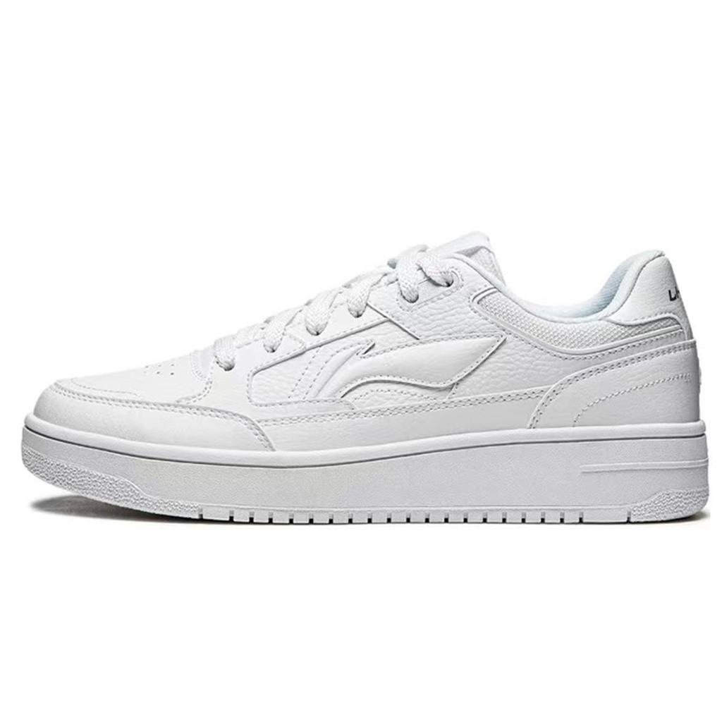 Li Ning Tianji Slip Resistant Cushioning Abrasion Resistant Low top Skateboard Shoes Men's White Blue AGCU095-5(Team947-)