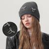 Women'S Pullover Hats Korean Bow Simple Fashionable Versatile Knitted Hats Sweet Cool Y2K High Quality Pullover Hats For Girl