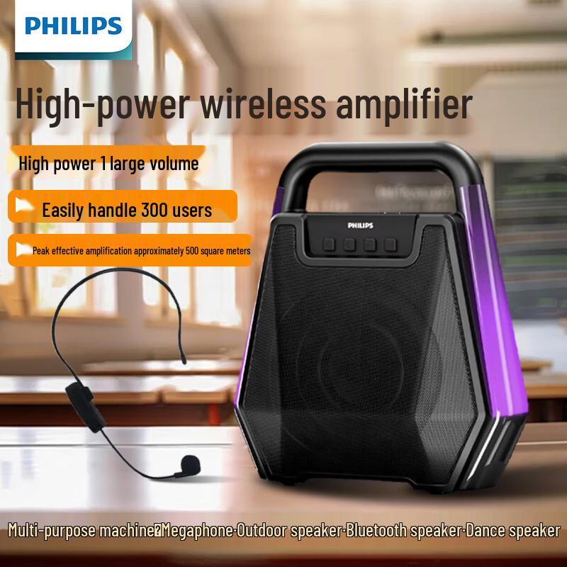 

Philips Portable Bluetooth Speaker Systems CN plug (adapter included)