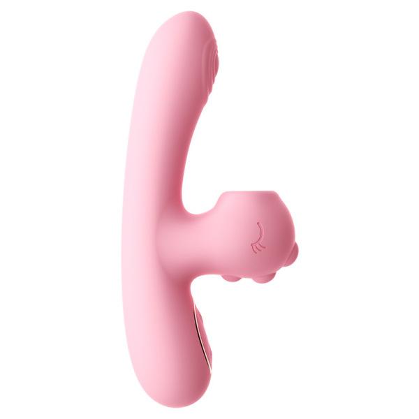 Vibrator with Heating Constant Temperature and Sucking Functions A Female Adult Sex Vibrator Wrap Suck and Strong Vibration