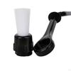 Coffee Cleaning Brush Accessories Replaceable Head Comfortable Grip with Spoon Ergonomic