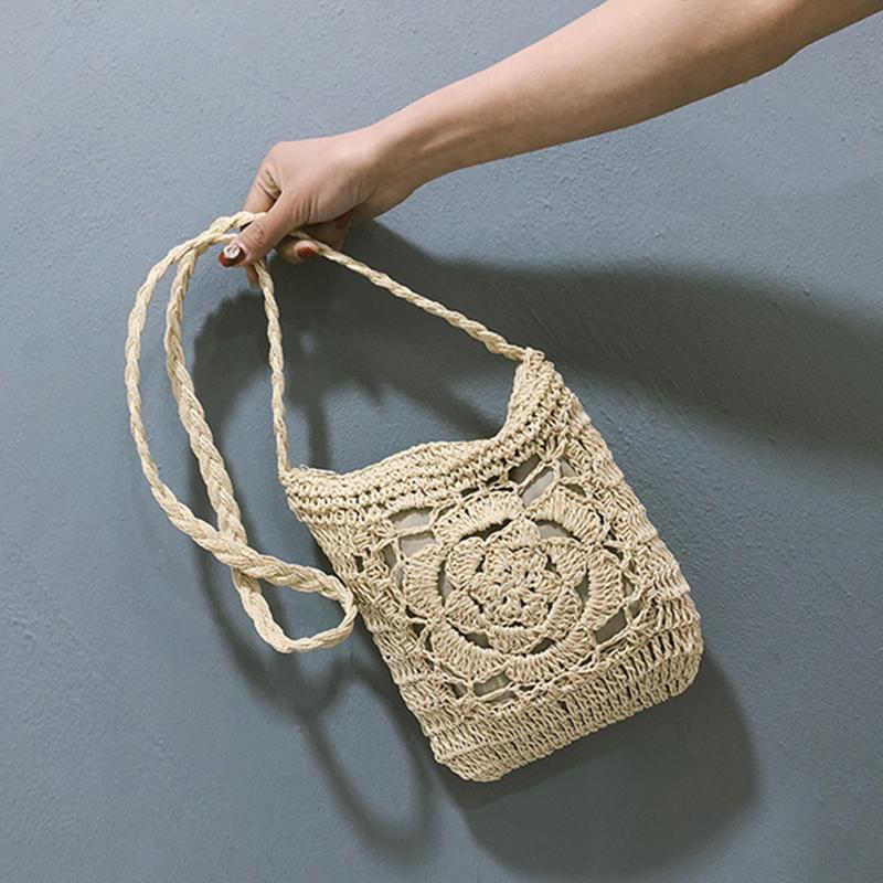 Женские соломенные сумки — фото 8