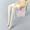1pair Lace Socks For Blythe Doll Middle Tube Socks for Blythe High Thigh Over the Knee Stocking For Blythe Dolls Accessories Kids