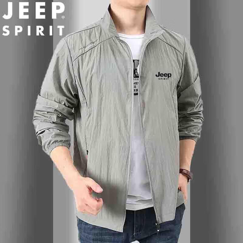 Мужская легкая уличная куртка JEEP SPIRIT с защитой от солнца