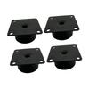 4 Piezas Patas de Mueble Habitación Sala de Estar Patas de Sofá Soportes para Muebles Patas