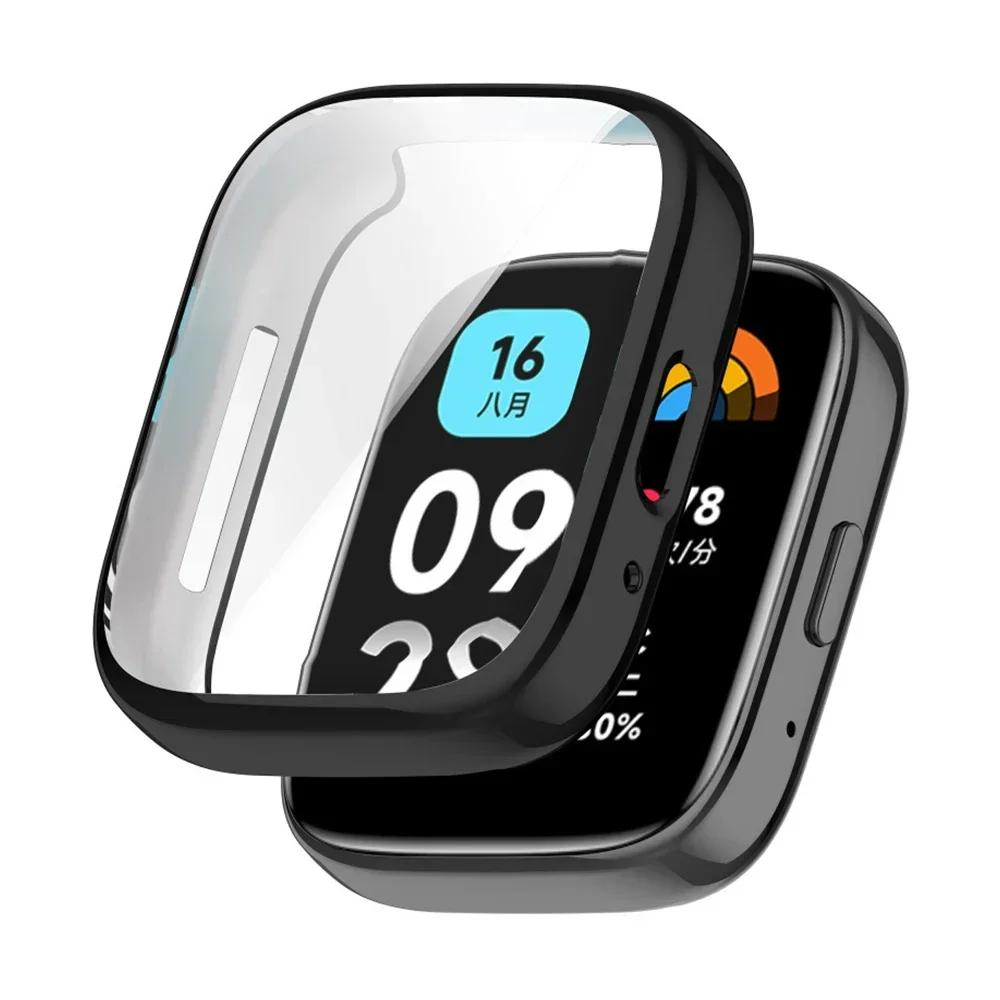 TPU Screen Protector Cover For Xiaomi Redmi Watch 5Active/Lite Smart Watchband Case Protective Shell for Xiaomi Redmi Watch 3