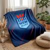 NSW Blues Flannel Fleece Blanket Cozy Warm Throw Blanket For Couch Bed Travel All Season Use