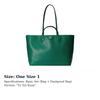 GUCCI Ophidia Leather Tote Bag, Shopping Bag, Handbag Medium Women's Green 739730-DJ20G-3120