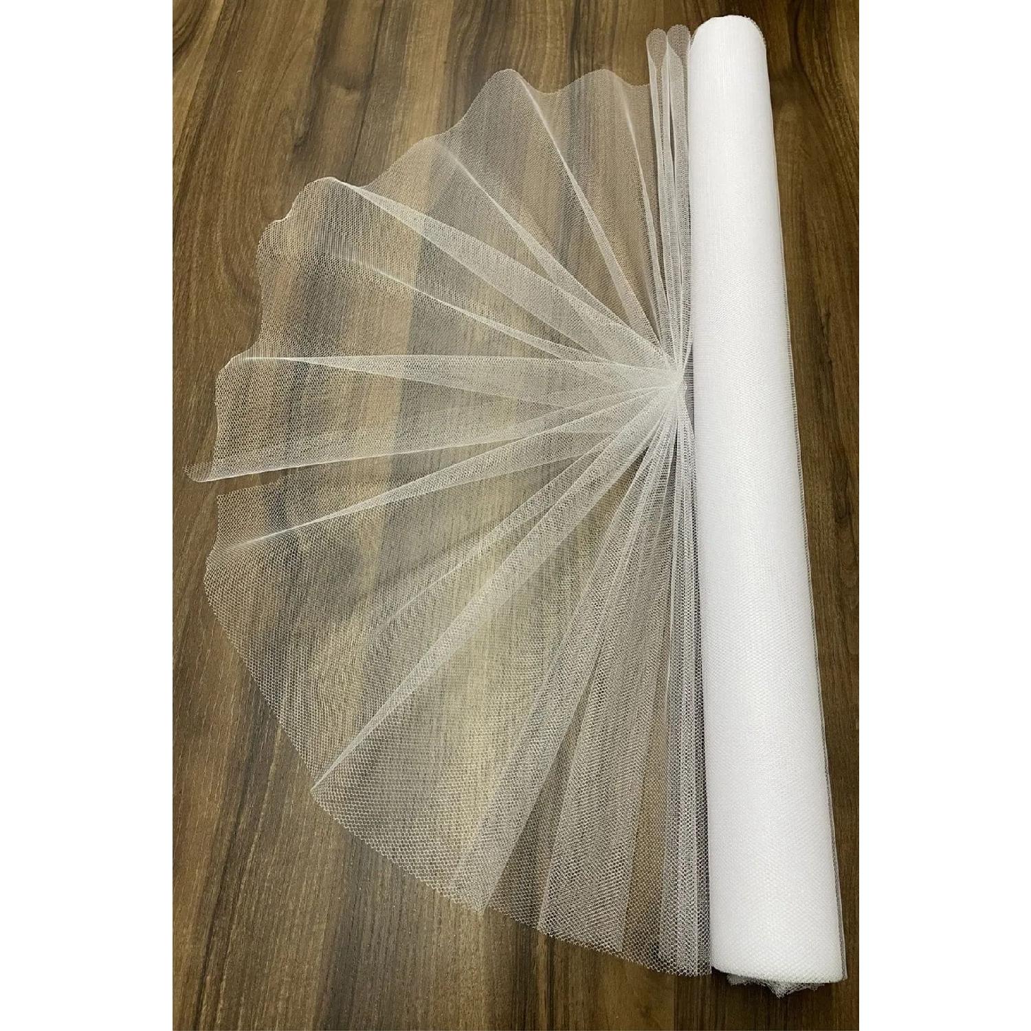 

Прикраса для пучка, Орнамент для заручин, Тюль для декору дверей, Тюль для дня народження 100x300 см, Тюль для прикрас для пучка білий