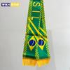 Brazil Flag Scarfs14x130cm Brazil Flag Scarf  Fan Scarf World Cup Scarf Sports Holiday Decoration
