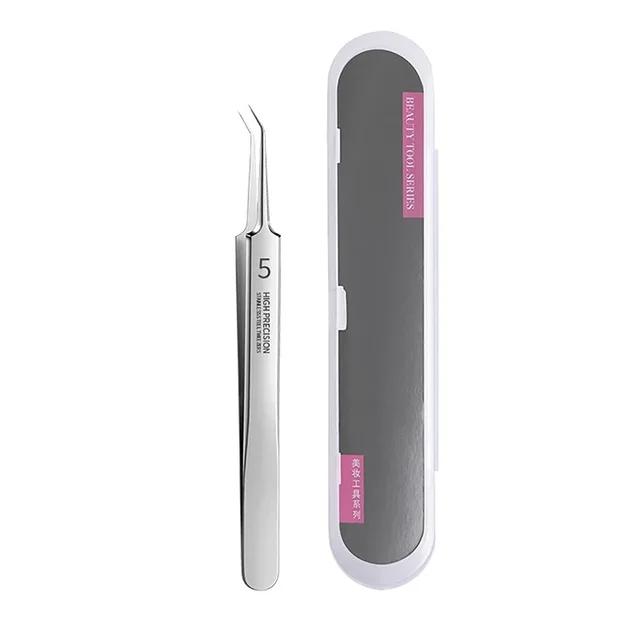 German Ultra-fine No. 5 Cell Pimples Blackhead Clip Tweezers Beauty Face Health Salon Special Blackhead Remover Acne Needle Tool