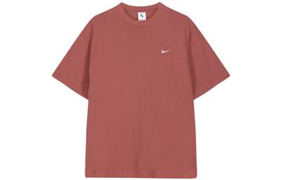 Drop Shoulder Sleeve T Shirt Men's Fir Wood Red DA0321-661