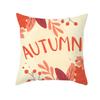 New Pumpkin Thanksgiving Pillow Cover Ins Nordic Peach Skin Printed Cushion Cushion Cover Home Products