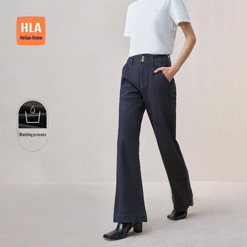 

HLA Women s High-Waisted Slimming Denim Jeans L