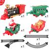 Mini Electric Christmas Train Toy for Kids - Simulation Track Car
