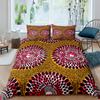 Exotic Geometric Duvet Cover Set Luxury Mandala Bedding Set Colorful Abstract Art Polyester Quilt Cover Queen Comforter Cover