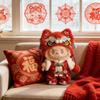 New Year Outfit For Labubu 17cm Doll Clothes Chinese Spring Festival Antique Clothes For Labubu Doll  Accessories