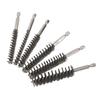 1/6Pcs Drill Bore Cleaning Brush 1/4 " Hexagonal Handle Stainless Steel Wire Brush For Anti-Rust Cleaning Of Pipe Ports 8-19Mm