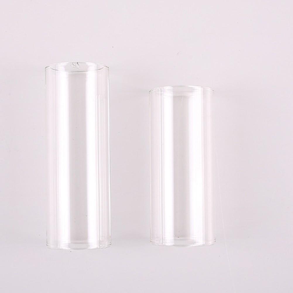 4 Stück Klare Slide Flaschenhals Set Für Akustische E-Gitarren Zubehör