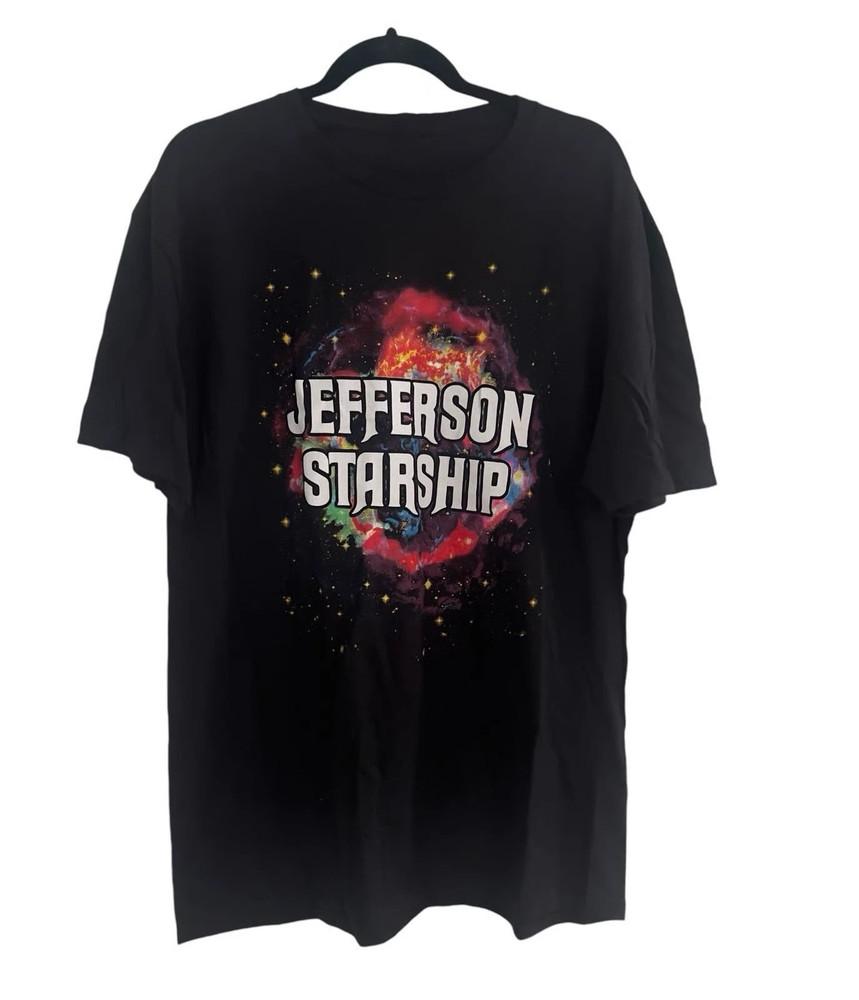 T-shirt Tour del 50° Anniversario dei Jefferson Starship Taglie dalla S alla 5XL