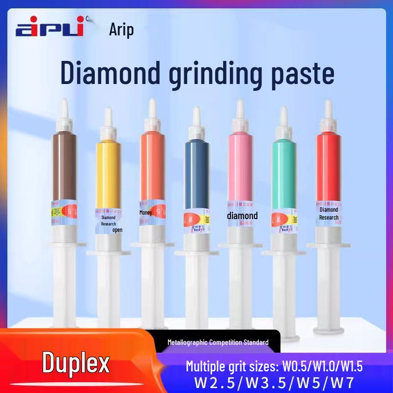 Water-Soluble Diamond Metallographic Lapping Paste W0.5-7um - Polishing Machine Consumable