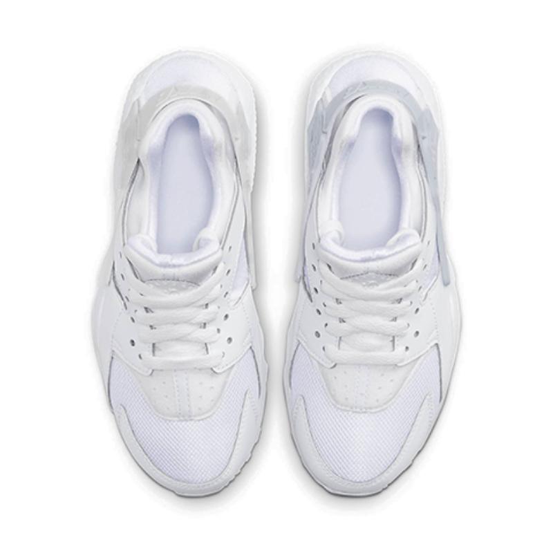 Nike Air Huarache Run White Pure Platinum GS Sneakers 654275-110