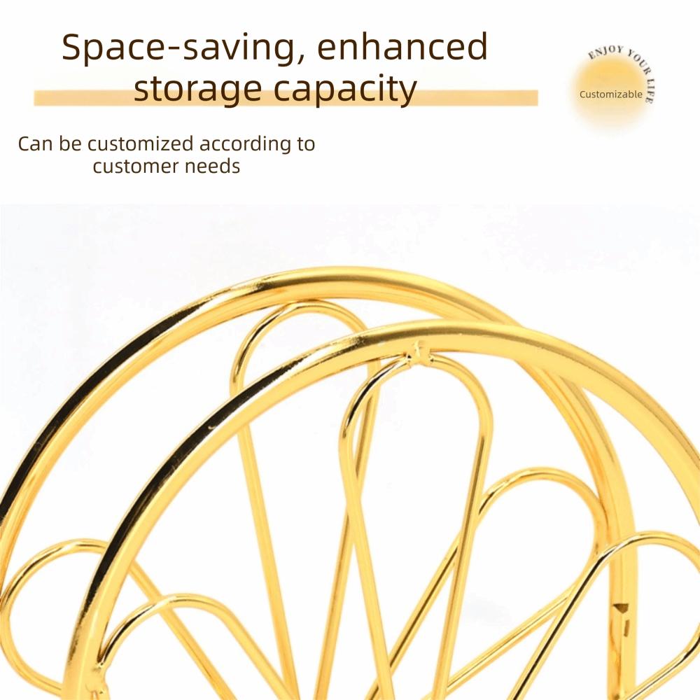 Creative Stainless Steel Iron Napkin Holder Modern Style Stable Paper Dispenser Rack Napkin Organizer Table Decoration