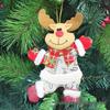 Christmas Dancing Dolls: Old Man, Snowman, Reindeer, Bear, Cloth Art Tree Ornaments, Accessories