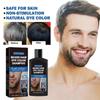 Limited time!!East Moon Beard Care Tonic - Fast Coloring For Men's Hair And Beard, Split Ends And Dryness Care, Black Coloring