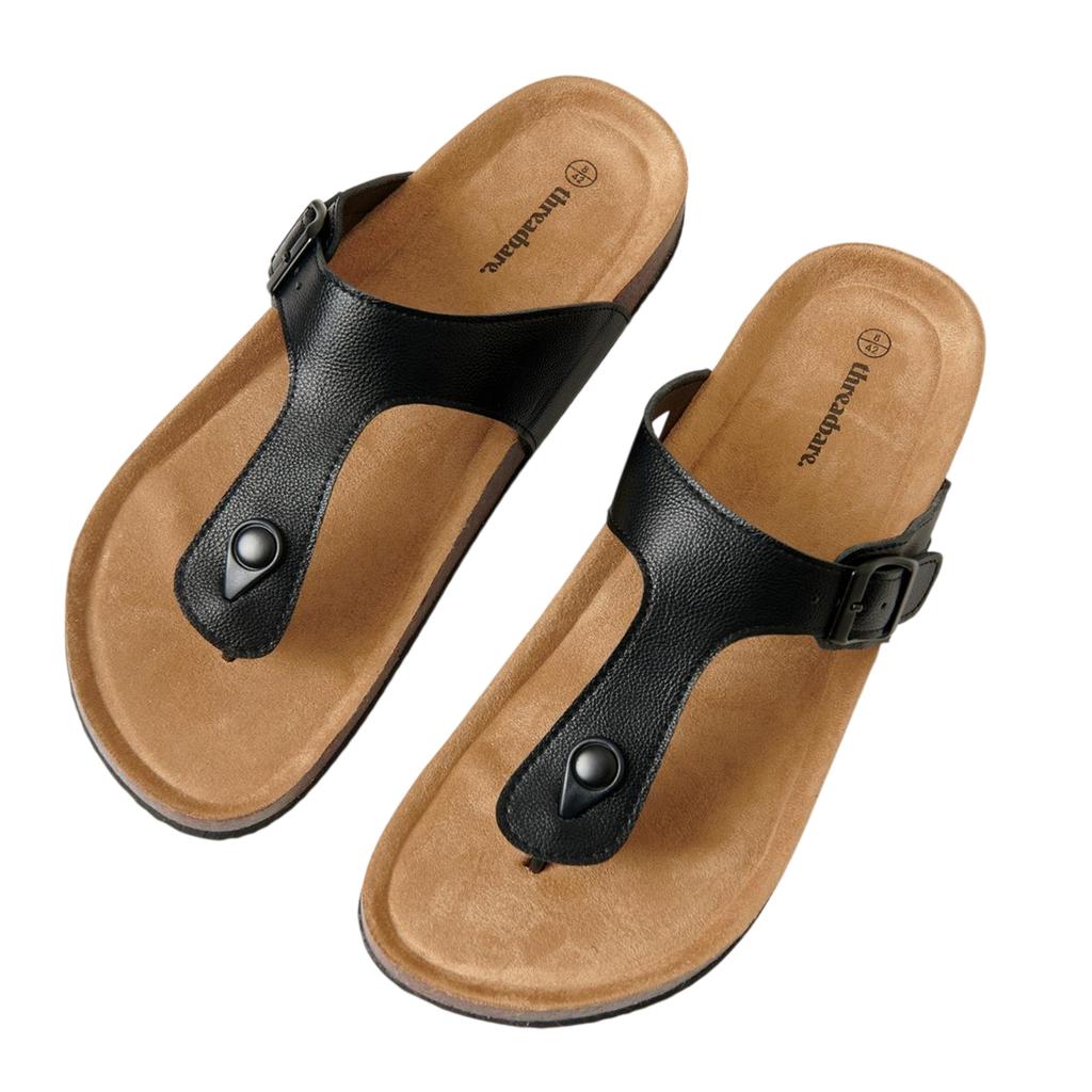 Threadbare Mens Toe Post Flat Sandals