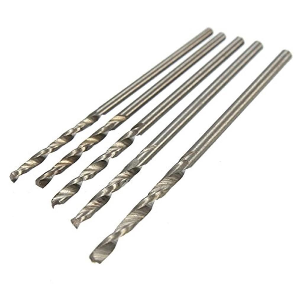 20Pcs Set of Mini HSS Spiral Drill Bits for Jewellery and Watch Repair