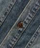 Dimiteulibeullaeg Double Knee Denim Short Sleeve Shirt_Dust Indigo