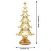 Christmas Tree Figurine Landscaping Xmas Statue Sculpture for Party Living Room Bedroom Office