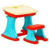 Bureau et Chevalet d'Apprentissage - vidaXL - 80343 - Réglable - Multicolore - Avec Chaise