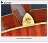 Hongmian SD222 Solid Wood 41-Inch Acoustic Guitar - Steel String, Western Style, Iconic Domestic Brand