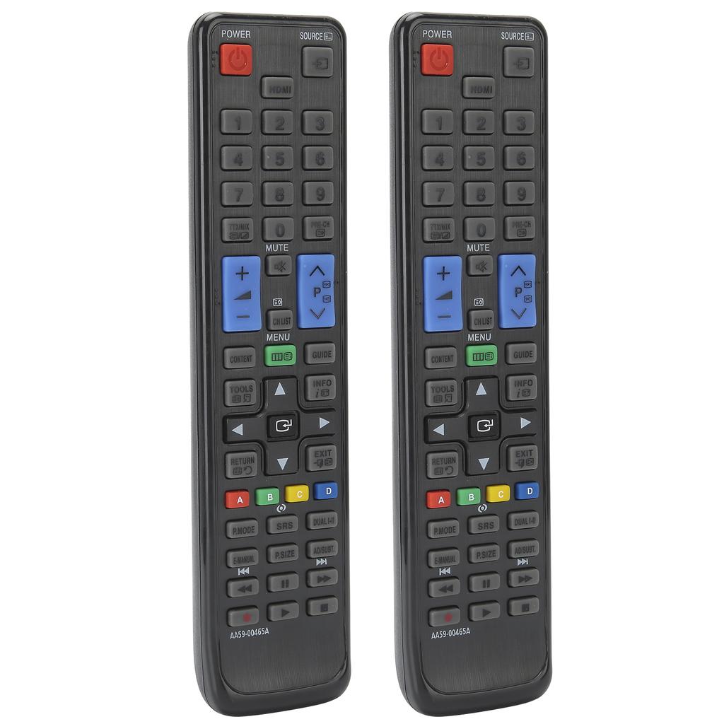 2pcs Universal TV Remote Control for Samsung AA59-00465A TV Remote Control Replacement
