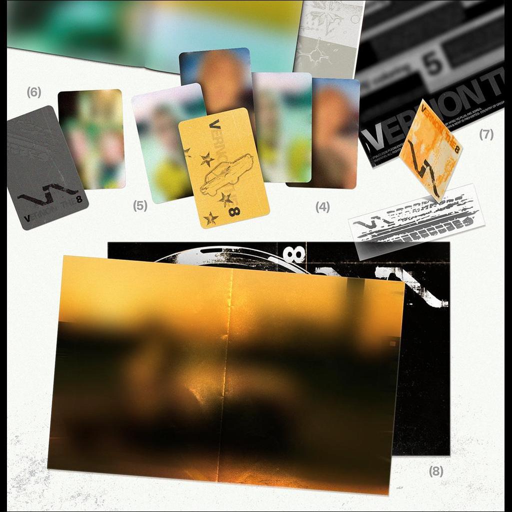 [SET] V8 (SEVENTEEN) [V8] 1st Mini Album + Free Gift