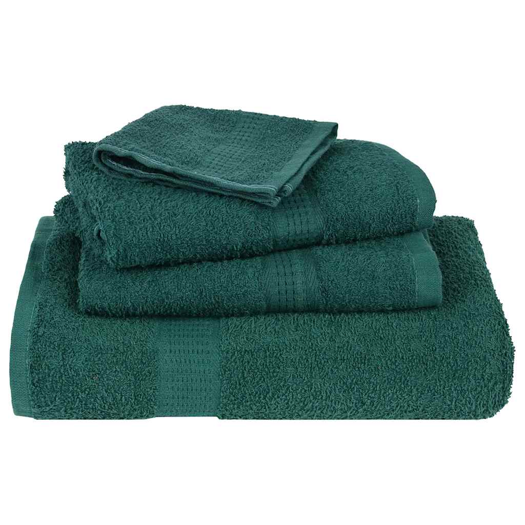 FROGN Bath Towels 2 pcs Green 70 x 140 cm 360 g m²
