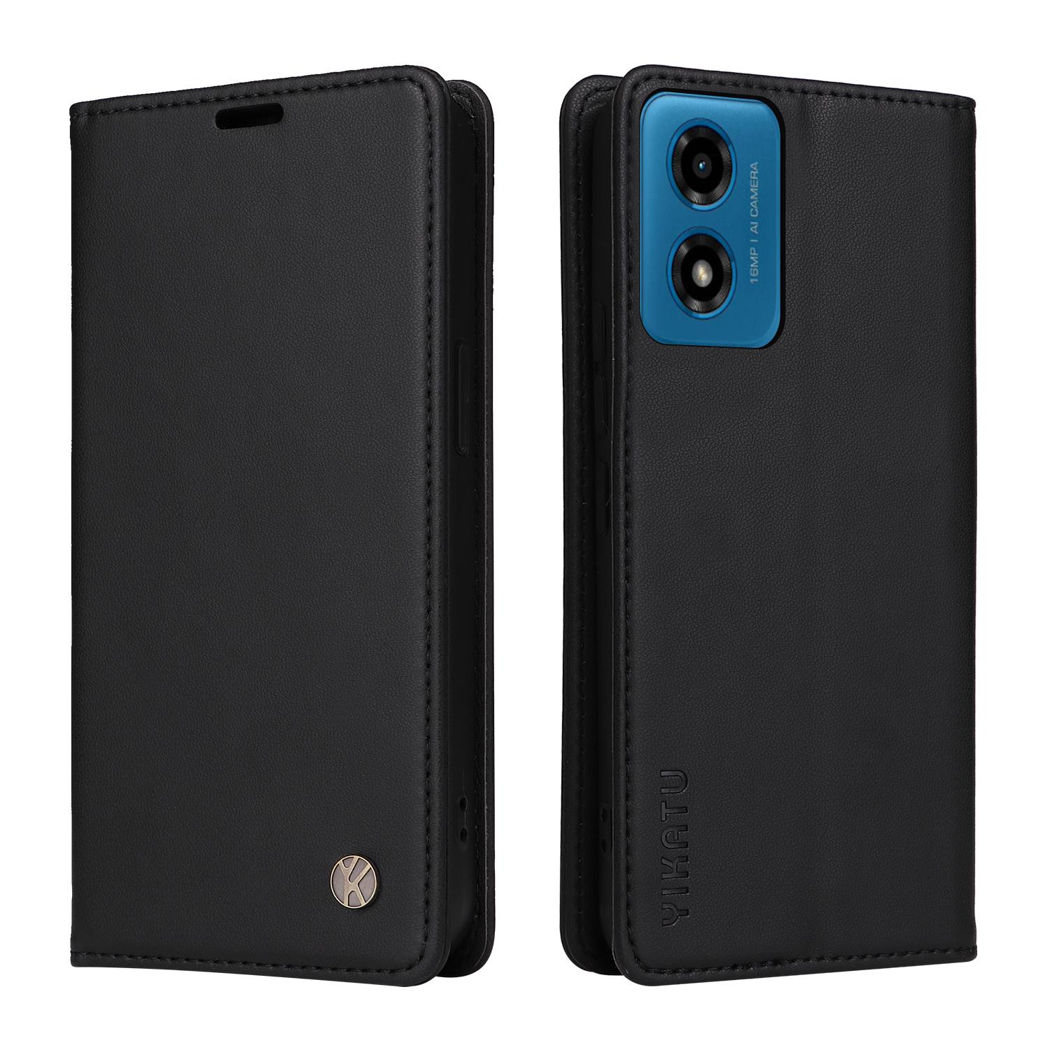 

Магнитный кожаный чехол-книжка для Moto G04 G05 G14 G15 G24 G32 G34 G35 G54 G55 G56 G75 G84 G85 G86 Ультратонкий чехол Motorola Moto G04