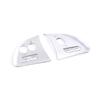 For Jaguar XF 2012-2015 Car Styling Stainless Steel Silver Car Steering Wheel Button Sticker Car Interior Accessories