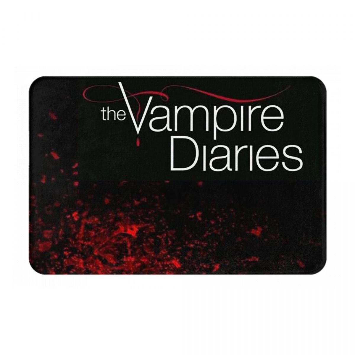 The Vampire Diaries Damon Salvatore Antislip Deurmat Vloermat Tapijt Vloerkleed voor Keuken Entree Badkamer Woonkamer Voetmat Matten 60x40 cm