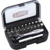 TONE BRS20 Bit Ratchet Set 1/4 Inch 22 Pieces Black