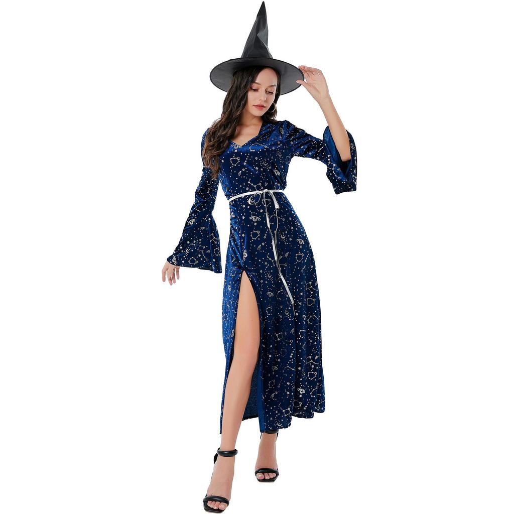 Witch Costume, Evil Witch Dress Cospay Cosplay Halloween Witch Costume
