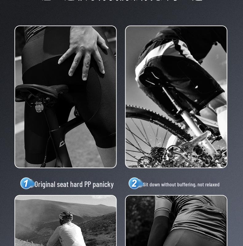 Outdoor Thickened Silicone Bicycle Seat Cushion Cover