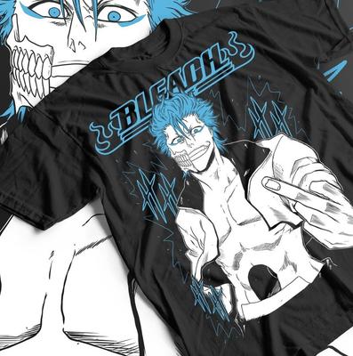 Bleach Ichigo Kurosaki T-Shirt - Unisex Schweres Baumwoll-T-Shirt, Horror-Anime-Geschenk