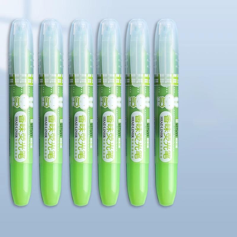 M&G High Capacity Highlighter, Slant Tip Highlighter Marker with Scent for Students and Offices