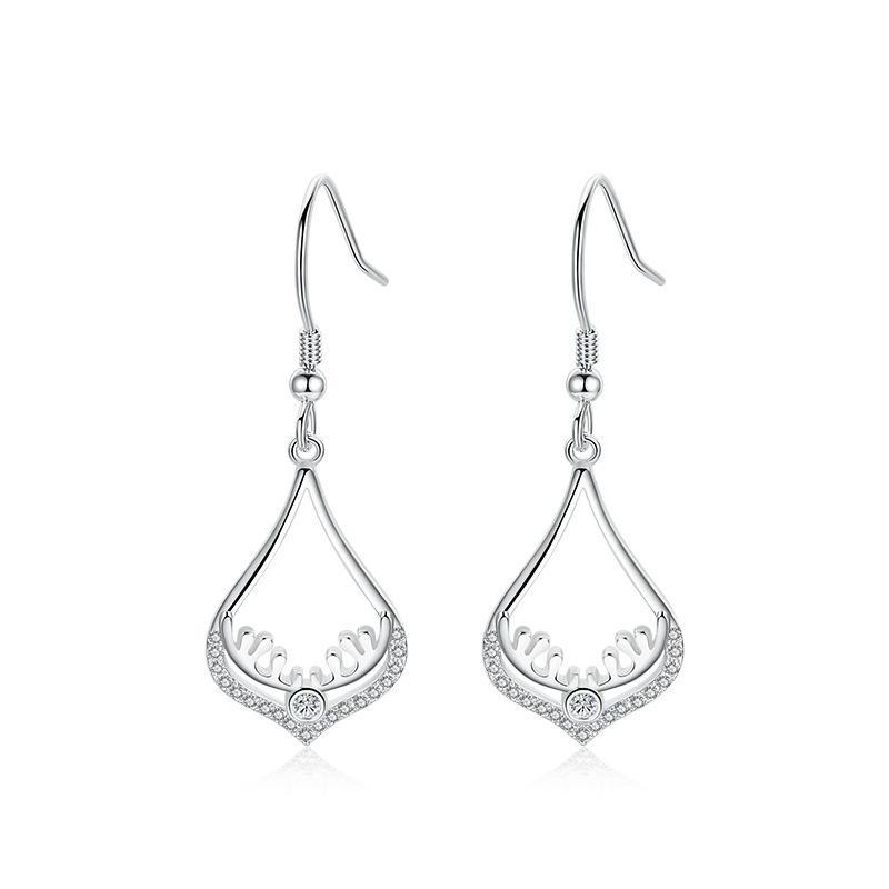 

Новый стиль сережек-крючков из оленьих рогов для женщин с серьгами You, серьги, серьги, темперамент, длинный рождественский подарок