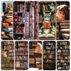 Read Books Illustration Reading Cover for Samsung Galaxy A17 A37 A57 A16 A26 A36 A56 A15 A14 A55 Phone Case A13 A53 A25 A35 A24