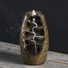 With 10Cones Free Gift Chinese Traditional Waterfall Incense Burner Ceramic Incense Holder,Option for Mixed Incense Cones