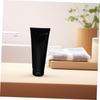 POPETPOP Cosmetic Hose Travel Size Toiletry Travel Refillable for Empty Toothpaste Toothpaste Container PP Black Container, Bottle, Tubes, Small,